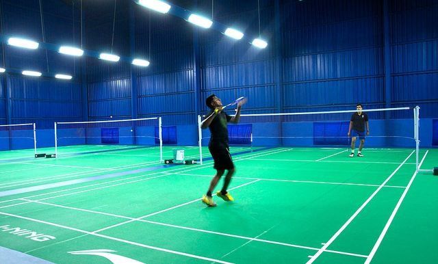 Outdoor Badminton Court